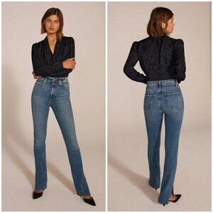 💕FAVORITE DAUGHTER💕 Valentina Tower Super High Rise Medium Indigo Blue 29 NWT